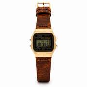 Casio Deri Kordon ile Özelleştirilmiş F91 W by İONwatches